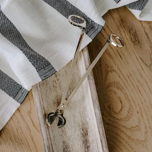 أداة تشذيب فتيل الشمعة السوداء لديكور المياه الحلوة | إكسسوارات العناية بالشموع لمحبي الشموع | أدوات صيانة الشموع in Kuwait