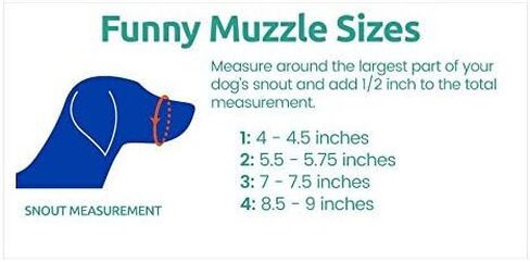 Cesar Millan Funny Muzzle, Smiley (Size 1, Yellow) in Kuwait
