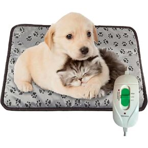 ENNEBEM Pet Heating Pad, Waterproof Dog Heating Pad Mat for Cat (17 X 27 in, Blue) in Saudi Arabia