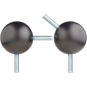 Ivilon Bay Window Curtain Rod Corner Connector - for Rods of 5/8 to 1-1/8 Inch - Antique Black in Kuwait