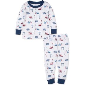 Kissy Kissy Baby Boys Infant Building Site Print Long Pajamas Set in Kuwait