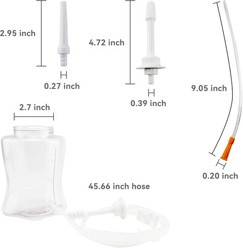 TopQuaFocus Electric Enema Bucket kit - Organic Coffee Enema Set 1 Quart- Automatic Enema Kit for Colon Cleansing - Easy&Reusable… in Kuwait