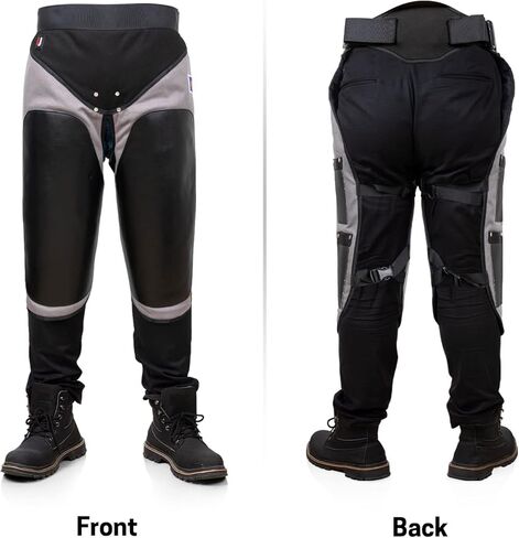 زيلارمان مريلة فارير من قماش الشمع الجاف والجلد الطبيعي مع جيبين للاظافر وجيب مغناطيسي للمزارع والتربية والاسطبلات in Kuwait