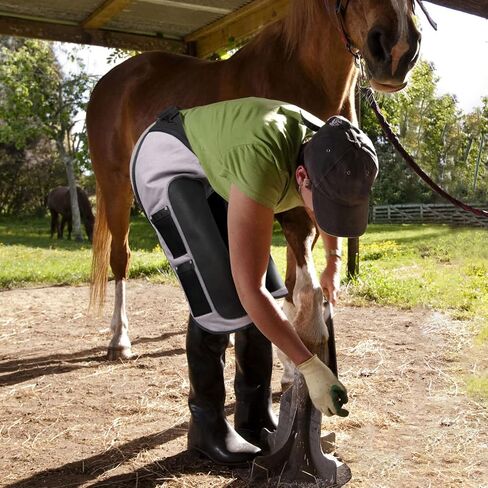 زيلارمان مريلة فارير من قماش الشمع الجاف والجلد الطبيعي مع جيبين للاظافر وجيب مغناطيسي للمزارع والتربية والاسطبلات in Kuwait