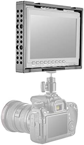 قفص شاشة 7 بوصة مع حذاء بارد 1/4 بوصة 3/8 بوصة حامل لفيل وورلد FW759 in Kuwait