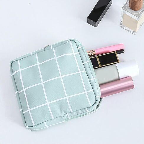 Portable Sanitary Napkin Storage Bag, 5pcs Sanitary Pad Storage Bag,Reusable Period Pouch, For Teen Girls School in Kuwait