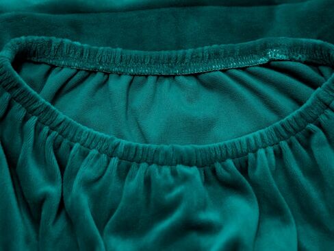 أغطية كراسي مجنحة من HOUSE DESTINY مكونة من قطعتين أغطية كرسي مجنحة مخملية قابلة للتمدد وأغطية كرسي بذراعين خلفي غطاء أريكة لحماية الأثاث in Kuwait