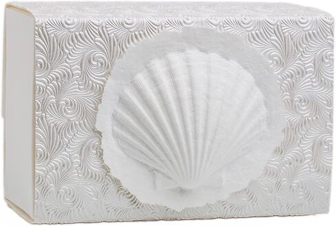 The Favorite Place® Burial Biodegradable Urn for Human Ashes, (Small Cross), Water Burial Urn, Urn for Cremation, Cremation Urn, (Gold Metallic Swirl Paper) R-206 in Kuwait