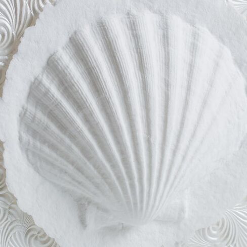 The Favorite Place® Burial Biodegradable Urn for Human Ashes, (Small Cross), Water Burial Urn, Urn for Cremation, Cremation Urn, (Gold Metallic Swirl Paper) R-206 in Kuwait