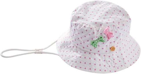 Toddler Floppy Hat Kids Sun Hat with Chin Strap Unisex Baby Sun Protection Hat in Saudi Arabia