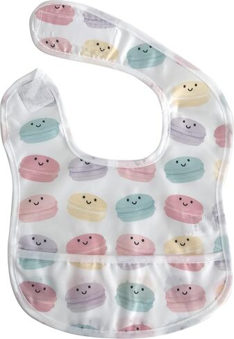 Hudson Baby Unisex Baby Waterproof Polyester Bibs in Saudi Arabia