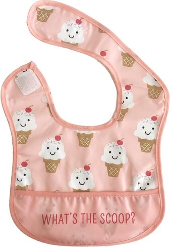 Hudson Baby Unisex Baby Waterproof Polyester Bibs in Saudi Arabia