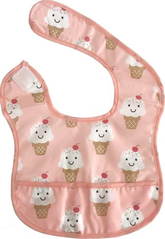 Hudson Baby Unisex Baby Waterproof Polyester Bibs in Saudi Arabia