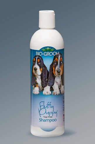 Bio-Groom Fluffy Puppy Tear-Free Shampoo – Dog Bathing Supplies, Puppy Shampoo, Cat & Dog Grooming Supplies for Sensitive Skin, Cruelty-Free, Made in USA, Tearless Dog Products – 12 fl oz 2-Pack in Saudi Arabia