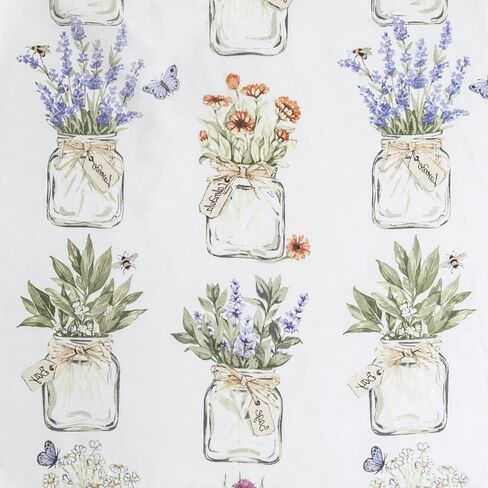 رقم الموديل: ستارة المطبخ 918 Eve's Garden Floral, 54" x 14" in Kuwait