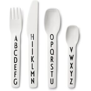 Design Letters Eat & Learn Unbreakable Deep Plate Tritan | BPA Free Reusable Kids Plate for Baby Feeding | Design in Denmark Dinner Plates for Toddler | Children Tableware & Dinnerware Dishwasher Safe in Kuwait