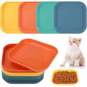 وعاء قطط للتعب من فويامب، 12 قطعة، 6 بوصة، وعاء طعام القطط، طبق تغذية القطط، أطباق للقطط الداخلية، الطعام والماء in Kuwait