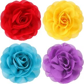 WILLBOND 4pcs Dog Collar Flower PET Bow Accessories in Saudi Arabia