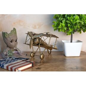 مجموعة بحرية طائرة من الحديد المطاوع | ديكور ديكور المنزل تحصيل | ديكور سطح المكتب in Kuwait