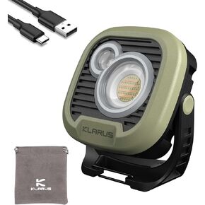 KLARUS WL3 Camping Lantern 1500LM,13500mAh Rechargeable Camping Light,Work Light with 18 Modes,Magnetic Base,Hook,IPX5 Must-Have Tools for Camping Gear, Fishing, Emergency,Power Cut in Kuwait