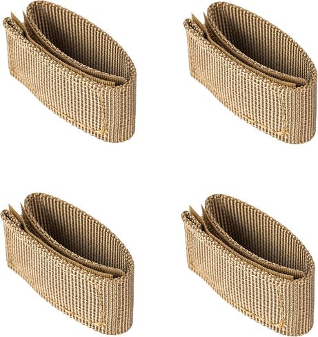 TACNEX Duty Belt Keepers Hook & Loop Closure 2.25"/2"/1.75"/1.5"/1.25"/1" Wide Utility Belt Loop Stays Nylon Tactical Belt/Strap Holder Retainer Police Law Enforcement Security Military Accessories in Kuwait
