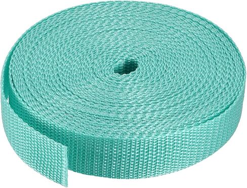 MECCANIXITY Heavyweight Polypropylene Webbing Strap 1" 10 Yards Dark Rose Red Strapping Band for Outdoor in Saudi Arabia