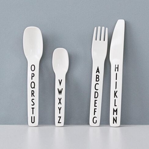 Design Letters Eat & Learn Unbreakable Deep Plate Tritan | BPA Free Reusable Kids Plate for Baby Feeding | Design in Denmark Dinner Plates for Toddler | Children Tableware & Dinnerware Dishwasher Safe in Kuwait