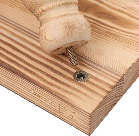 Decorative Wood Risers for Display - 12 x 9 x 5.5 Wood Pedestal Stand Table for Farmhouse Decor, Kitchen Counter Decor - Wooden Kitchen Soap Tray for Farmhouse Table Decor (Classic Black) in Saudi Arabia