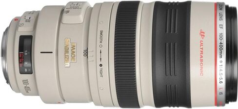 Canon EF 100-400mm f/4.5-5.6L عبارة عن عدسة USM (2577A002) + مجموعة مرشح + حافظة غطاء + مجموعة تنظيف (متجددة) in Saudi Arabia
