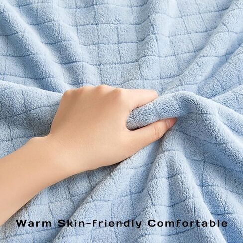 فريسدفف المناشف الزرقاء الطفل مقنعين التفاف للبنين بنات، مناشف كبيرة ماصة حمام السباحة، منشفة حمام فائقة النعومة للطفل (الفيل 41 × 41 بوصة) in Kuwait