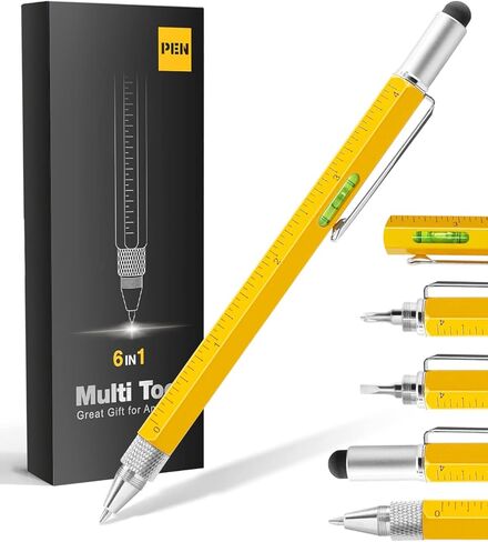 هدايا تخزين للرجال، عبوتين من مجموعة أقلام متعددة الأدوات، هدايا عيد الميلاد للرجال الذين لديهم كل شيء، هدايا الفيل الأبيض للبالغين، أدوات رائعة للرجال، هدايا أدوات فريدة لزوجه الأب in Kuwait