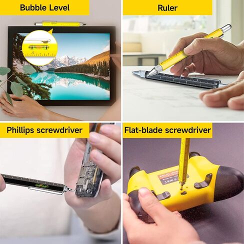 هدايا تخزين للرجال، عبوتين من مجموعة أقلام متعددة الأدوات، هدايا عيد الميلاد للرجال الذين لديهم كل شيء، هدايا الفيل الأبيض للبالغين، أدوات رائعة للرجال، هدايا أدوات فريدة لزوجه الأب in Kuwait