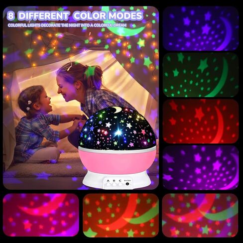 Dinosaur Toys for 2-9 Year Old Boys Girls, Kids Night Light Projector Dinosaurs and Trucks for Boys Girls Age 1 to 7 Year Old,Dinosaurs Night Light for Toddlers Kids Baby in Kuwait