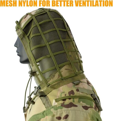 كريم أساس LytHarvest Sniper Ghillie Suit، Ripstop، غطاء رأس Ghillie التكتيكي المموه in Kuwait