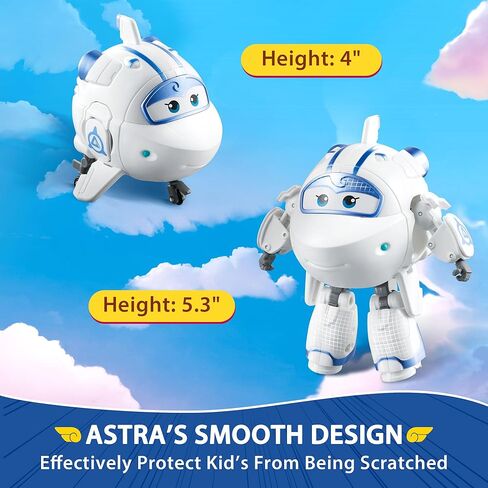 Super Wings - Transforming Astra Toy Figure | Spaceship | Bot | 5" Scale in Kuwait