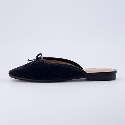 حذاء Jade Bow Mule للسيدات من CUSHIONAIRE + إسفنج يحتفظ بالشكل، متوفر بعرض واسع in Kuwait