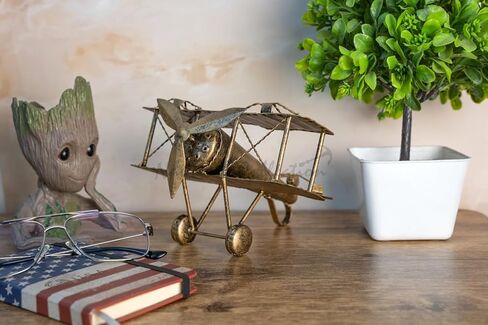 مجموعة بحرية طائرة من الحديد المطاوع | ديكور ديكور المنزل تحصيل | ديكور سطح المكتب in Kuwait