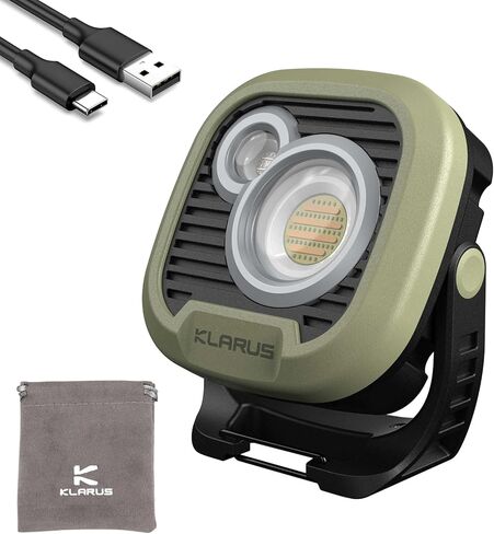 KLARUS WL3 Camping Lantern 1500LM,13500mAh Rechargeable Camping Light,Work Light with 18 Modes,Magnetic Base,Hook,IPX5 Must-Have Tools for Camping Gear, Fishing, Emergency,Power Cut in Kuwait
