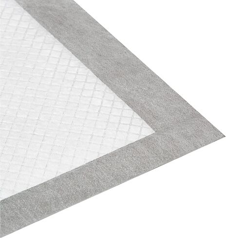 Pounce + Fetch 100 Pack Dog Training Pads | Puppy Pee Pad | BPA Free | 22" x 23" | Absorbent & Leak Proof | Odor Neutralizer | Disposable | Grey in Kuwait