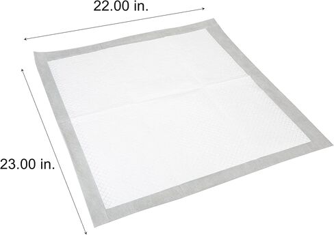Pounce + Fetch 100 Pack Dog Training Pads | Puppy Pee Pad | BPA Free | 22" x 23" | Absorbent & Leak Proof | Odor Neutralizer | Disposable | Grey in Kuwait