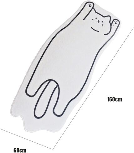 Gydthdeix 1 قطعة حصيرة الحمام القط لطيف سجادة حمام الكلمة حصيرة لطيف ماصة عدم الانزلاق سوبر لينة دش حصيرة الكرتون الأطفال غرفة اللعب الكلمة حصيرة لطيف غرفة نوم حصيرة مجموعة قابلة للغسل في الغسالة in Kuwait