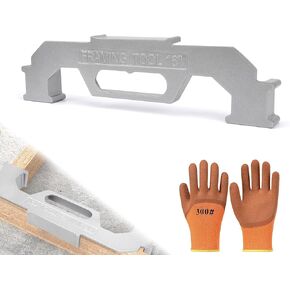 Framing Tools, 16 Inch Stud Framing Spacing Tool, On-Center Premium Wall Stud Layout Tool, 100% Cast Aluminum Precision Measurement Jig Tool for Walls, Roofs, Floors, Ladders in Kuwait