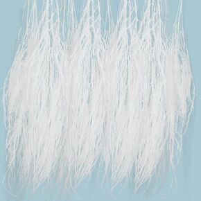 30"-35" Tall Dried Bleached Hanging Amaranthus Flowers for Decor, Bleached Wisteria White Vine Hanging Plants Flowers for Wedding Boho Home Hotel Wall Decoration, Floral Arrangement in Kuwait