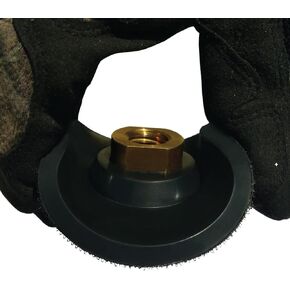 Stadea RBP101P Rubber Backing Pad Extra Flexible Backer Pad for Edges, Tight Corner Polishing - Arbor 5/8" 11 in Kuwait