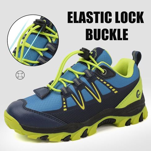Calceus Boys Hiking Shoes Kids Anti Collision Non Slip Sneakers Outdoor Trekking Walking Climbing Running in Saudi Arabia