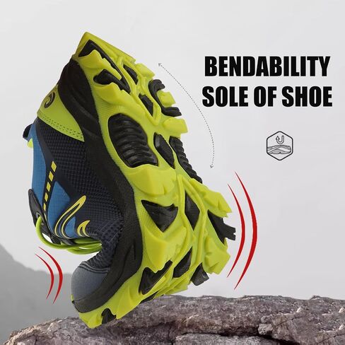 Calceus Boys Hiking Shoes Kids Anti Collision Non Slip Sneakers Outdoor Trekking Walking Climbing Running in Saudi Arabia