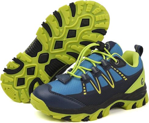 Calceus Boys Hiking Shoes Kids Anti Collision Non Slip Sneakers Outdoor Trekking Walking Climbing Running in Saudi Arabia