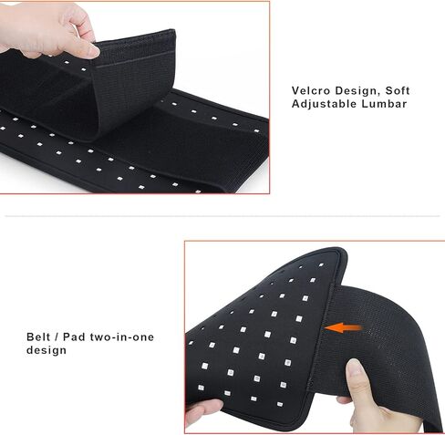 سيرفري حزام علاج بالاشعة تحت الحمراء الحمراء لتخفيف الالام، كومبو 660 نانومتر و850 نانومتر، وسادة لف مرنة قابلة للارتداء مع مؤقت للخصر والظهر والكتف in Kuwait