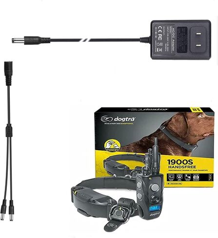 شاحن الطاقة لـ Dogtra Super-X 3502NCP ARC 1902S 1900S Edge 2300NCP 2500T&B 3500NCP طوق المدرب، سلك 10 فولت in Kuwait