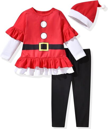 Aalizzwell Toddler Girls Valentines Day Outfit in Saudi Arabia